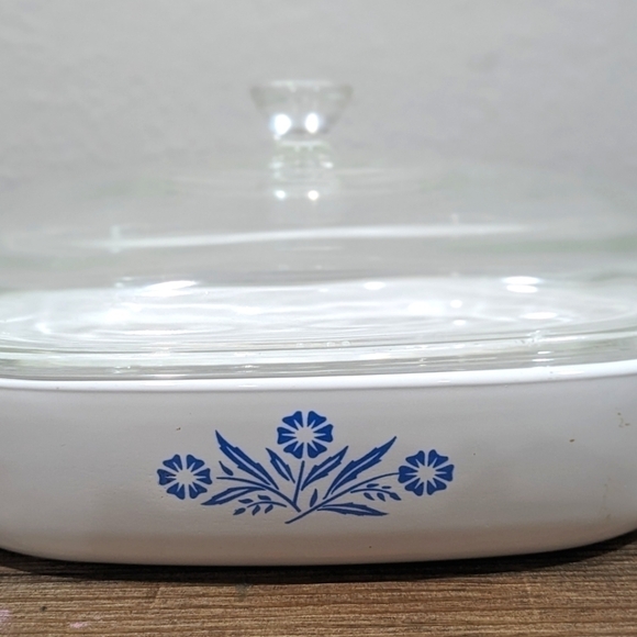 Corning Ware Blue Cornflower 2.5 Qt. P-2 1/2-B W/ Lid Vintage Casserole … - Picture 2 of 8
